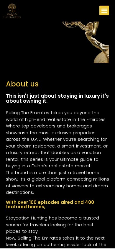 Website Selling The Emirates — mobiel